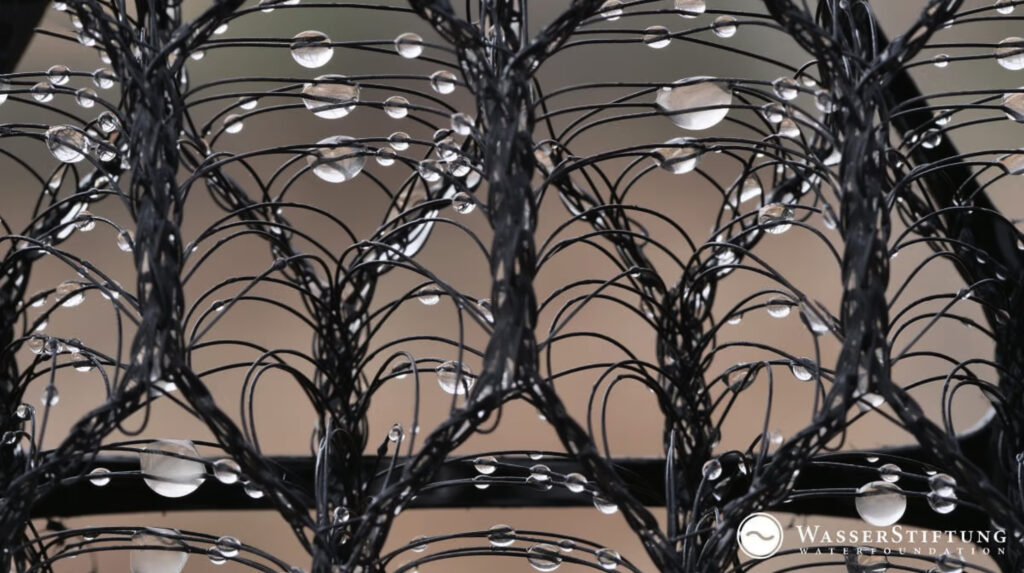 Fangnetz für Wasser aus Nebel